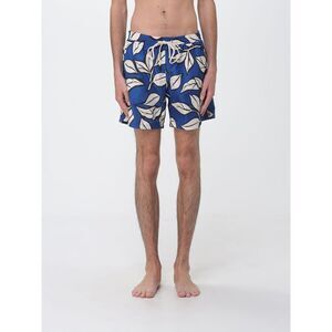 Floral Print Polyester Swim Shorts Nom With Drawstring Waist